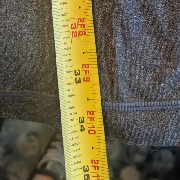 Lululemon Mens Straight Leg Athletic Pants Charcoal Gray Heathered 34x33.5 - Picture 7 of 9